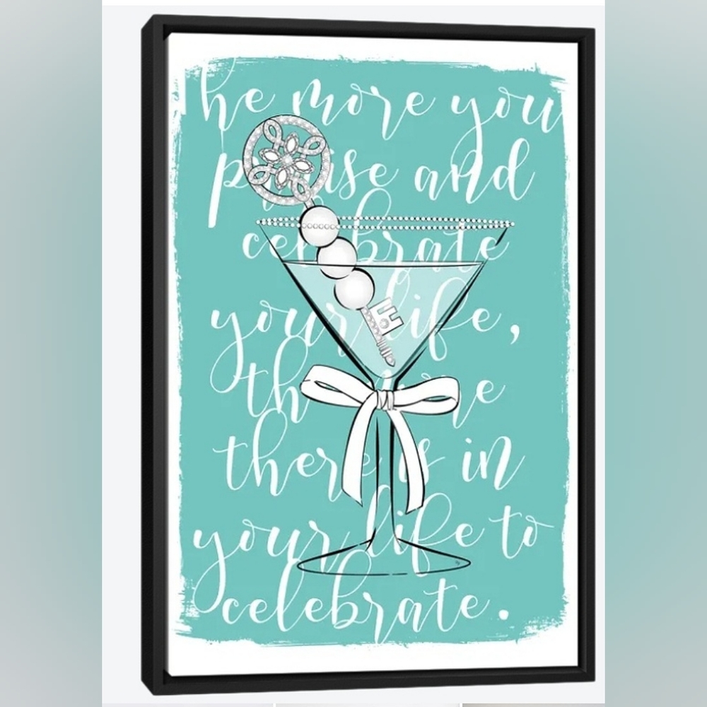 Tiffany & Co. 11"×17" Framed Wall Art